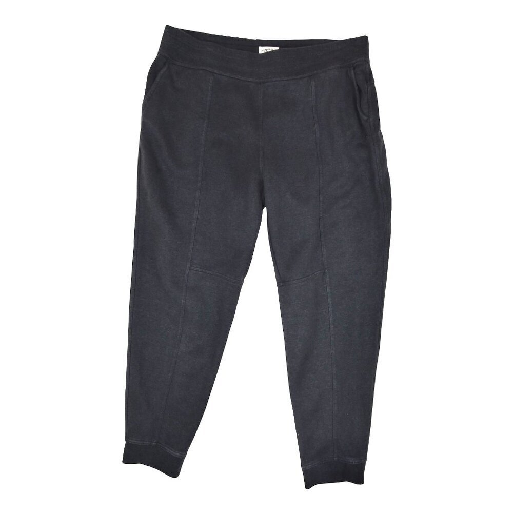 prAna Women’s Black Sustainable Jogger Pants 2X Hemp Recycled Material Relaxed